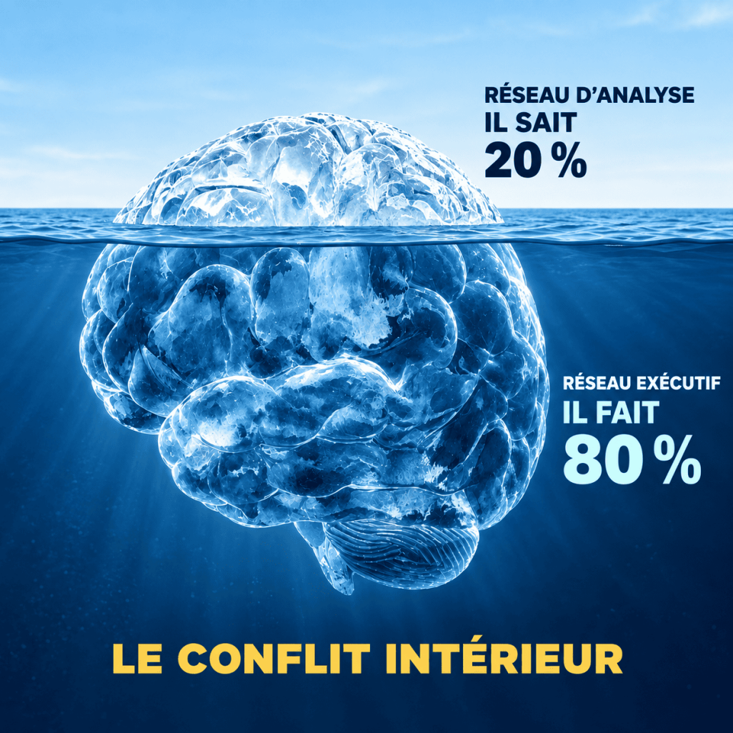 Cerveau représente Conscient Inconscient